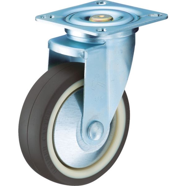 420YSUB150 392-9710 ハンマーキャスター(株) ハンマー 特殊鋼板製 自在 ウレタンB車150mm