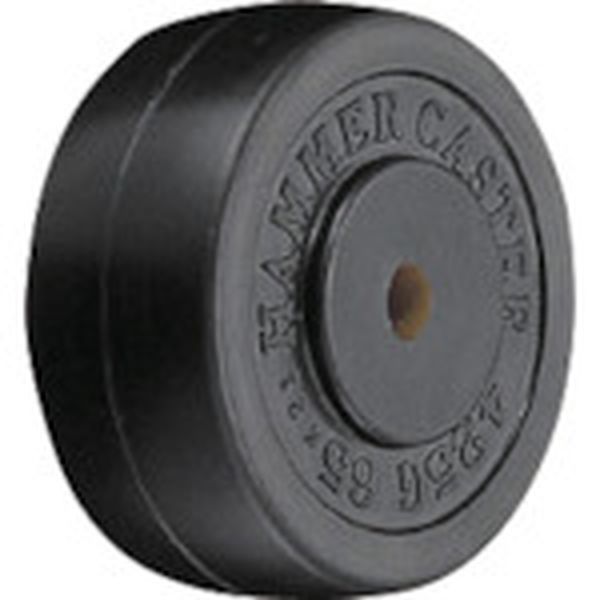 425GR65 127-7239 ハンマーキャスター(株) ハンマー G型ゴム車輪 65mm