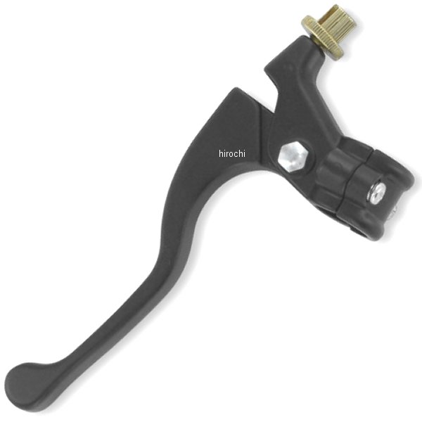 43-4104L Parts Unlimited クラッチレバー ショート KX、RM、YZ 黒 左