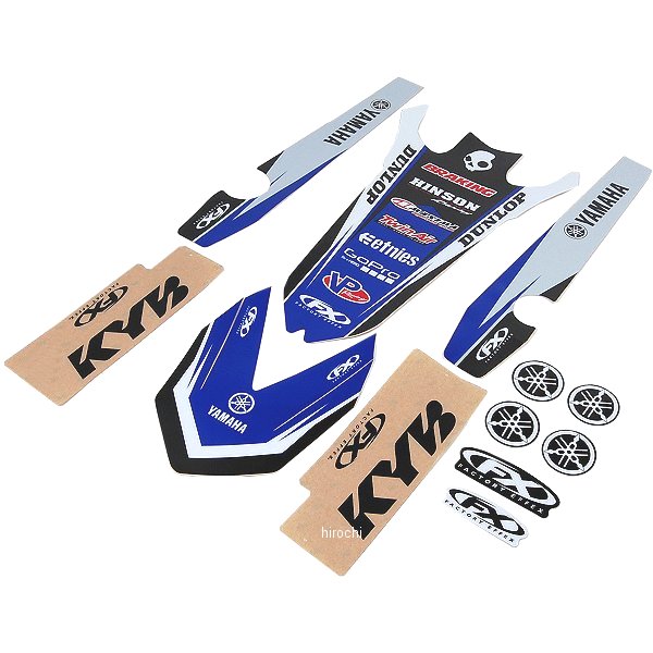 4302-3984 17-50210 ファクトリーFX FACTORY EFFEX デカール トリムキット 15年以降 YZ250、YZ125