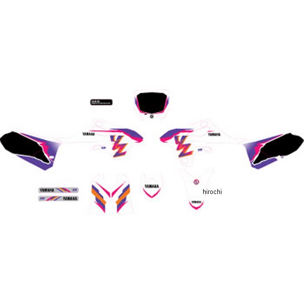 20-50-331 D'cor Visuals グラフィックキット YZ RETRO 22年-24年 YZ85