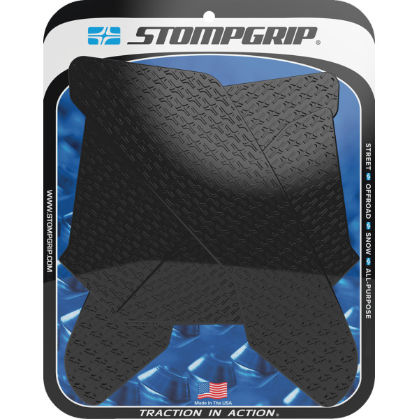 55-14-0142B ストンプグリップ STOMPGRIP TANK GRIPS-BLACK ICON