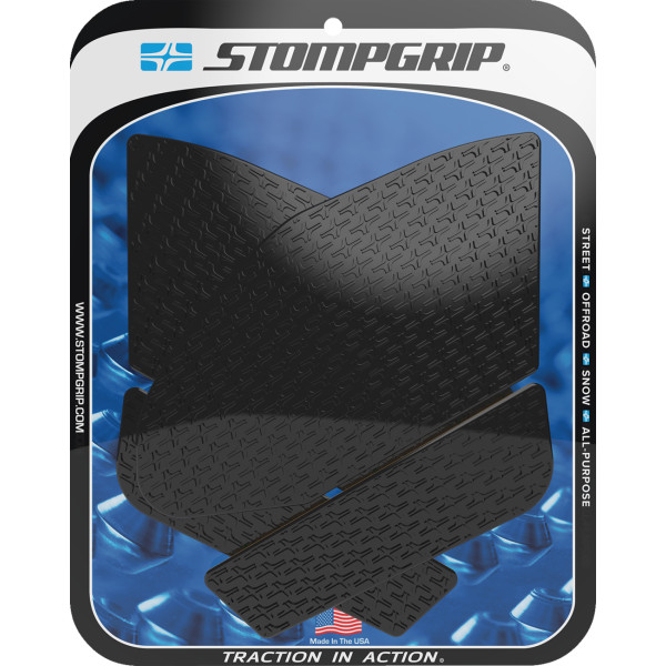 55-14-0143B ストンプグリップ STOMPGRIP TANK GRIPS-BLACK ICON