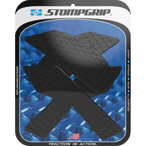 55-14-0144B ストンプグリップ STOMPGRIP TANK GRIPS-BLACK ICON