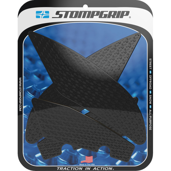 55-14-0145B ストンプグリップ STOMPGRIP TANK GRIPS-BLACK ICON