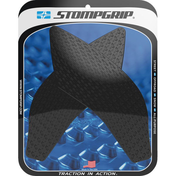 55-14-0161B ストンプグリップ STOMPGRIP TANK GRIPS-BLACK ICON
