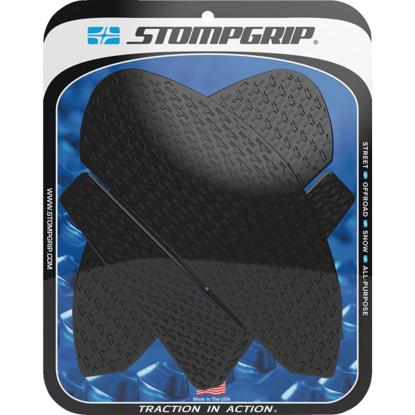 55-14-0182B ストンプグリップ STOMPGRIP TANK GRIPS-BLACK ICON