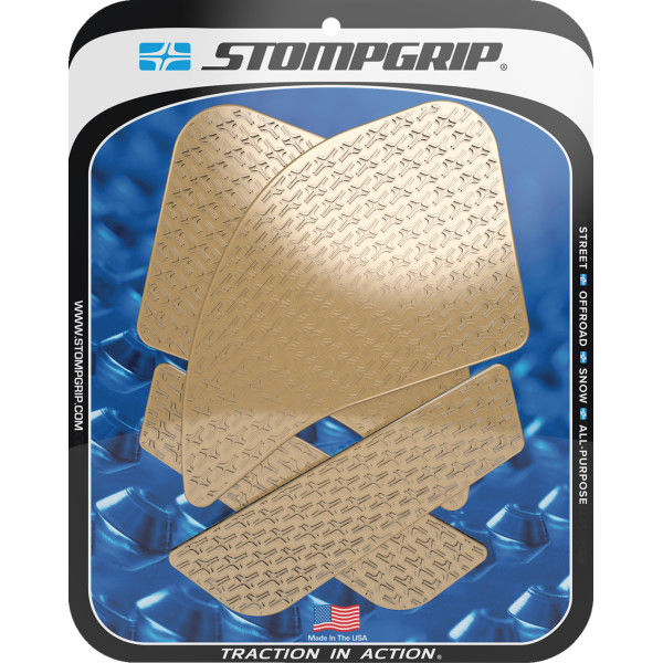 55-14-0178C ストンプグリップ STOMPGRIP TANK GRIPS-CLEAR ICON