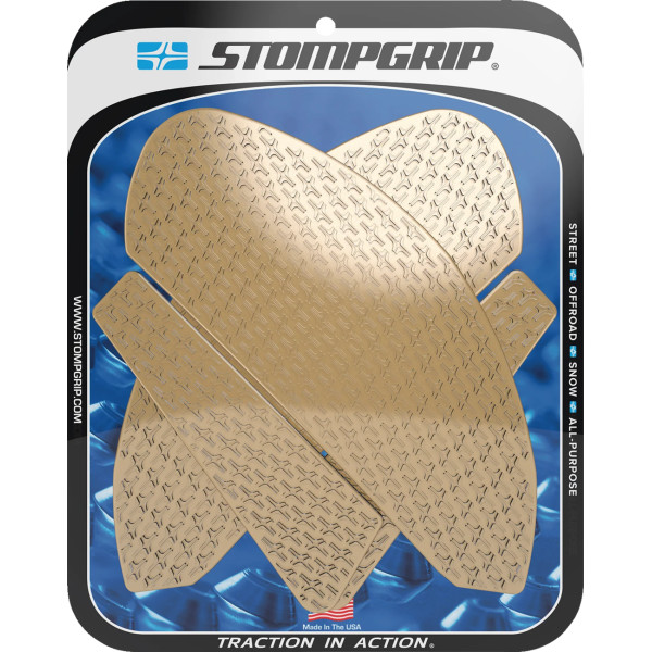 55-14-0182C ストンプグリップ STOMPGRIP TANK GRIPS-CLEAR ICON