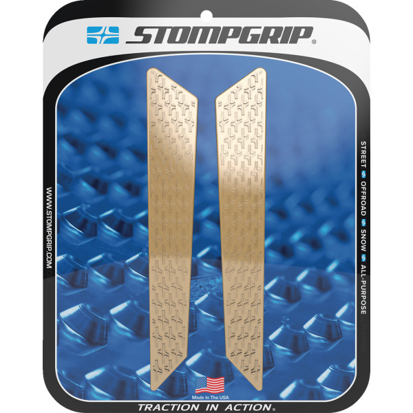 55-14-0208C ストンプグリップ STOMPGRIP TANK GRIPS-CLEAR ICON