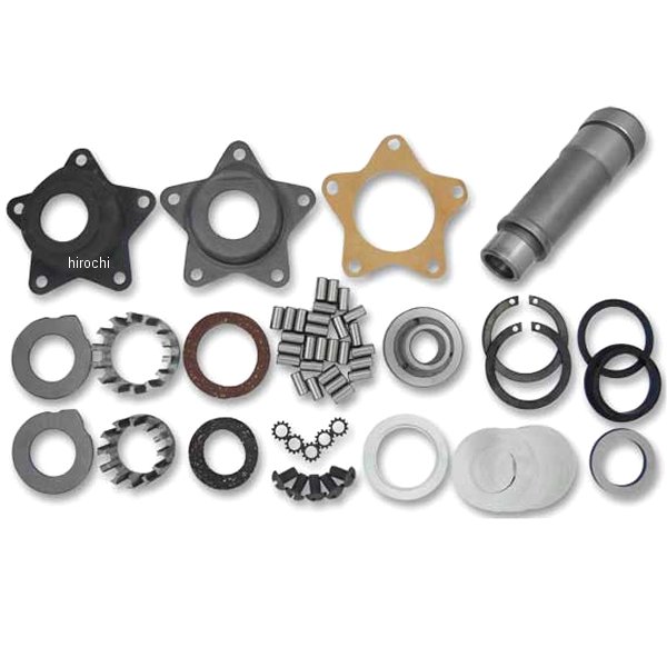 44-0431 ガッツクローム スターハブリビルドキット パーカライズド