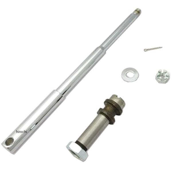 44-0568 ガッツクローム フロントアクスルシャフトキット 48年-66年 ビッグツイン クローム