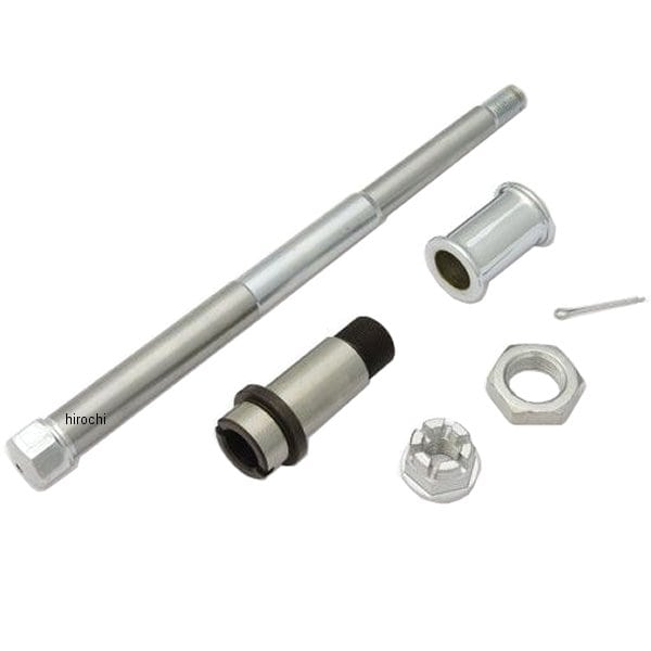 44-0581 ガッツクローム フロントアクスルシャフトキット 36年-48年 ビッグツイン クローム