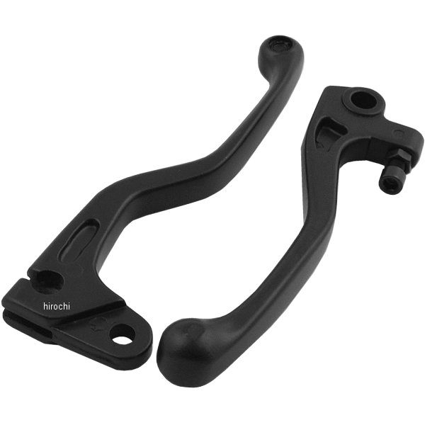 44-51075 Parts Unlimited レバーセット ショート 92年-04年 CR、XR 黒