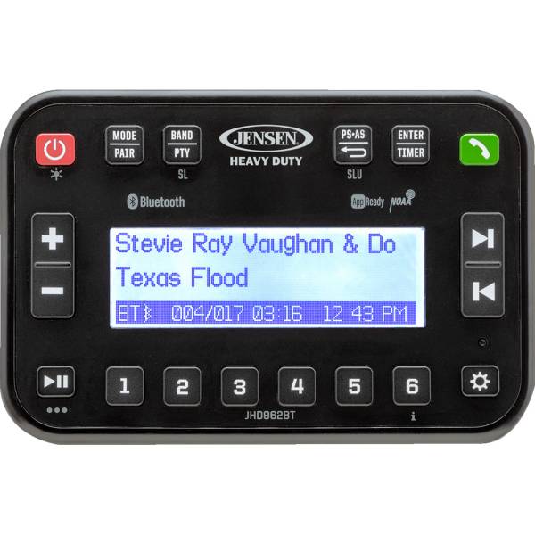 4401-0280 ジェンセン Jensen Heavy Duty Bluetooth ステレオ 黒