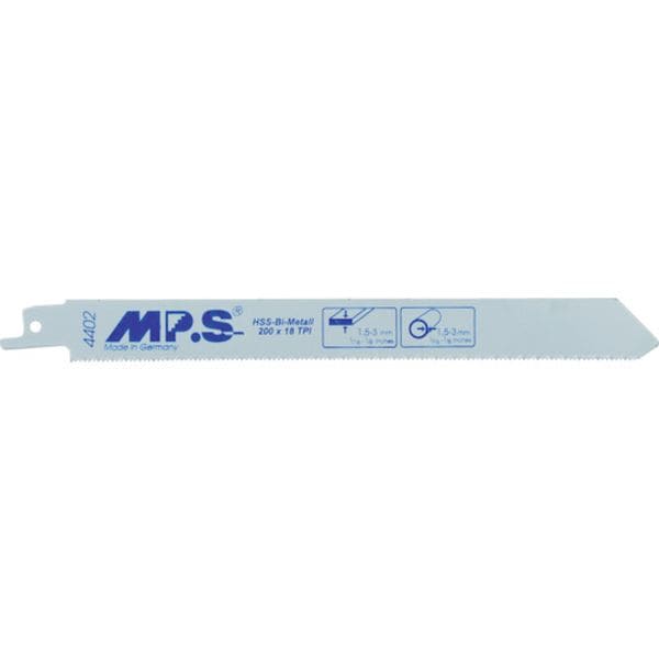4402 442-5367 MPS社 MPS セーバーソーブレード 金属用 200mm×18山 5枚