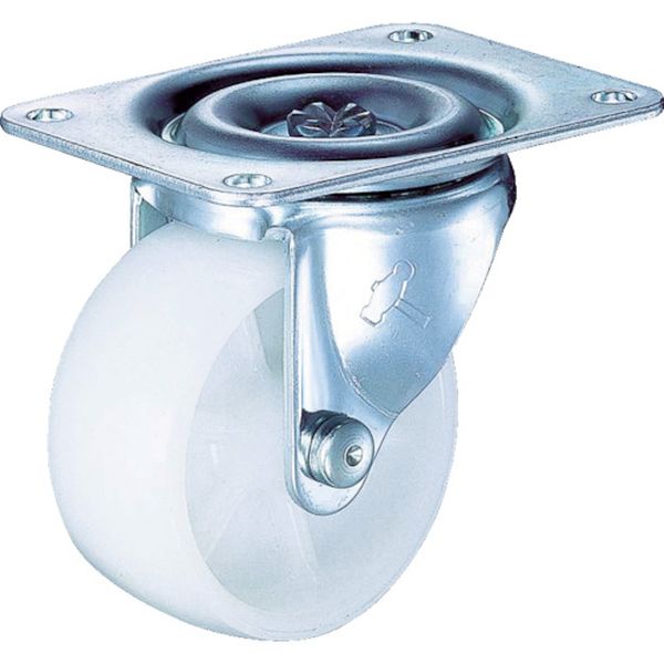440GN75 367-1585 ハンマーキャスター(株) ハンマー Gシリーズ旋回式ナイロン車輪 75mm