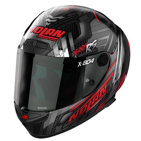 44369 ノーラン NOLAN フルフェイスヘルメット X-804RS ULTRA CARBON STONER SPECTRE RED/18 Mサイズ