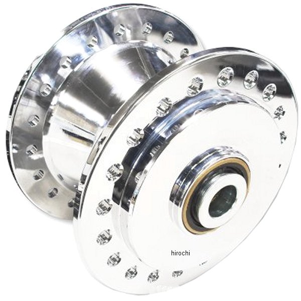 45-0298 ガッツクローム フロント ナローアルミハブ 84年-99年 XL シングルディスク