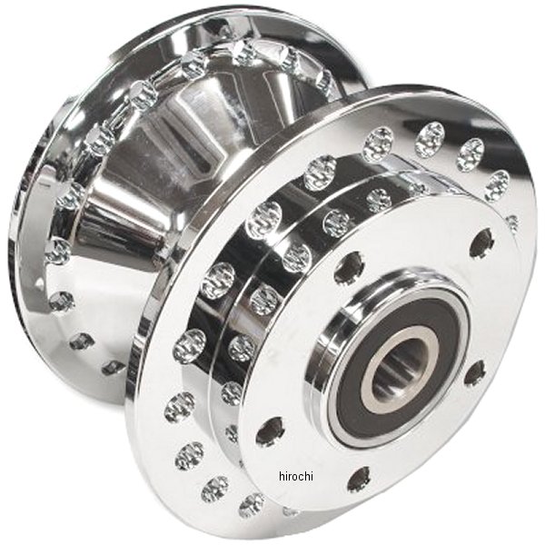 45-0532 ガッツクローム フロント ナローアルミハブ 00年-07年 XL ダブルディスク