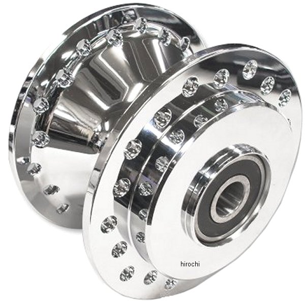 45-0641 ガッツクローム フロント ナローアルミハブ 00年-07年 XL シングルディスク