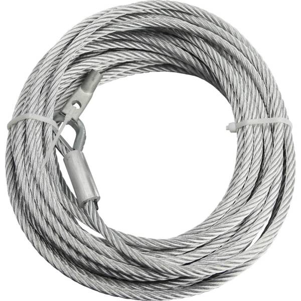4505-1102 Kfi Products ウインチケーブル 15/64インチ x 38フィート シルバー