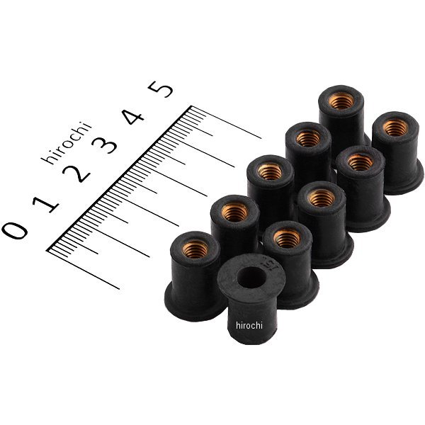 UWN5 NTB ウェルナット 5mm 10個入り 90111-KW3-003