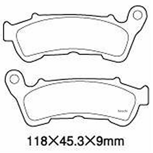 A61-028HN NTB ブレーキパッド フロント 04年以降 フォルツァ、PS250 HD172