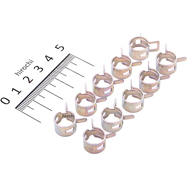 BC12.0 NTB ホースクランプ 3価黒メート処理 10個入り TS105-08-00-T