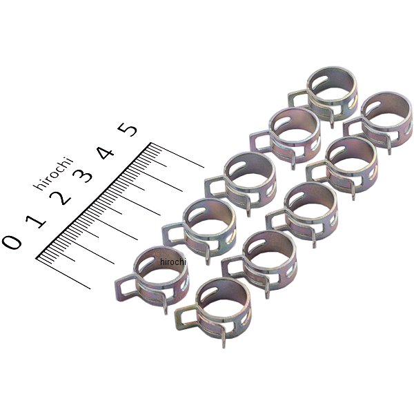 BC13.5 NTB ホースクランプ 3価黒メート処理 10個入り TS120-06-00-T