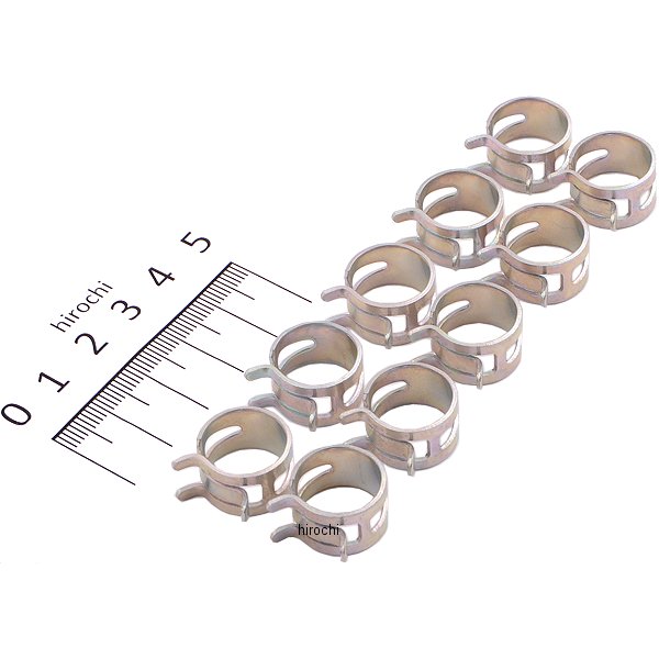 BC16.5 NTB ホースクランプ 3価黒メート処理 10個入り TS140-05-00-T