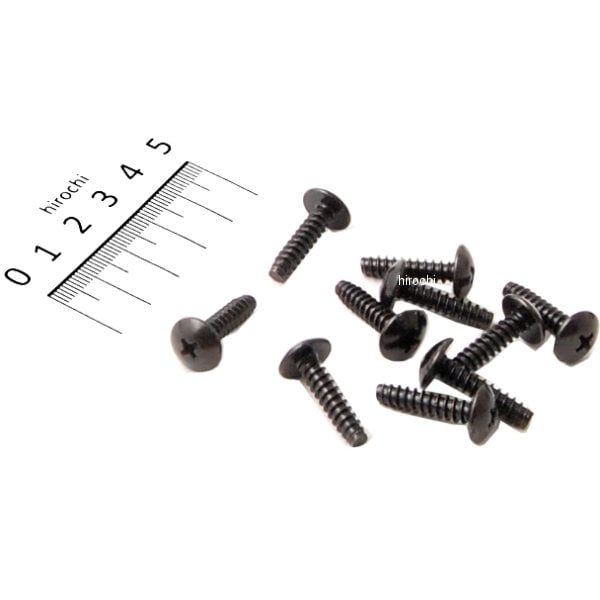 TSH-030-10 NTB タッピングスクリュー トラス頭 ホンダ用 5mm×20mm 黒 10本入り