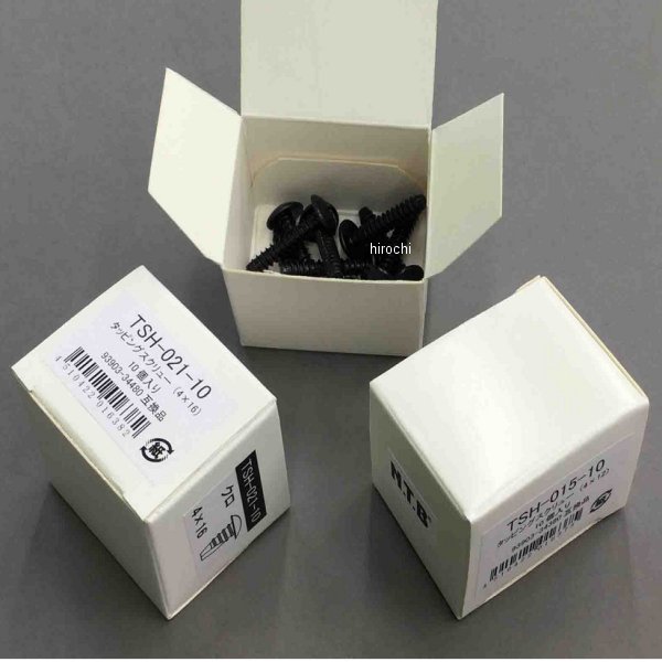 TSY-008-10 NTB タッピングスクリュー トラス頭 ヤマハ用 4mm×10mm シルバー 10本入り