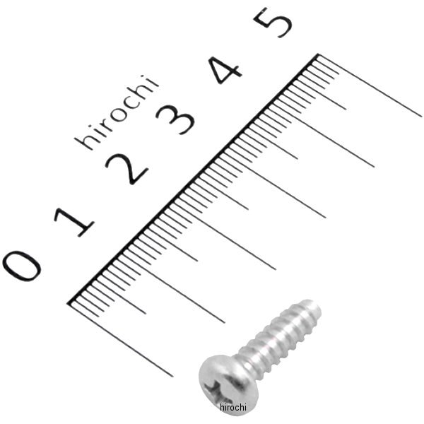 TSS-009 NTB タッピングスクリュー なべ頭 スズキ用 5mm×16mm シルバー