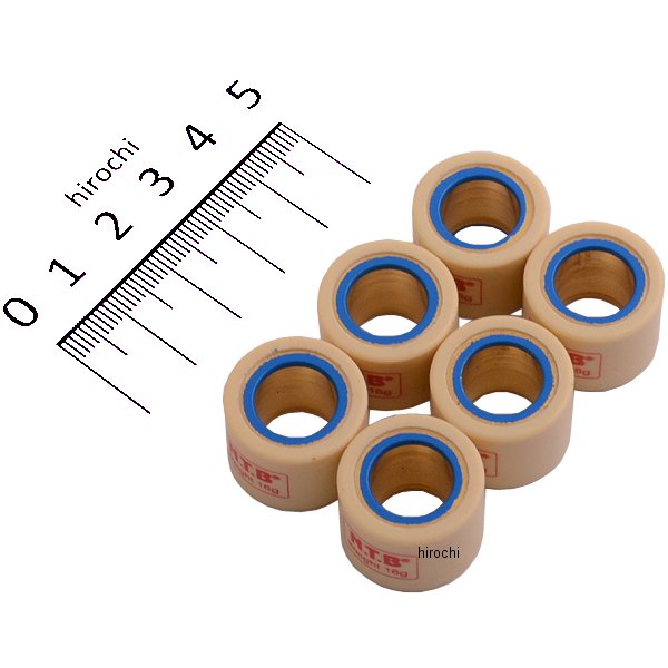 WH20-16 NTB ウエイトローラー 83年-08年 スペイシー125 20φ×15 16.0g 1セット6個入り