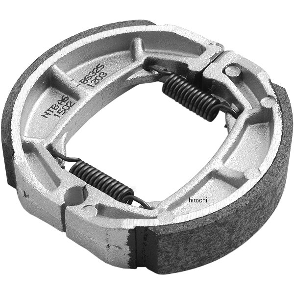 A6-BS325 NTB ブレーキシュー フロント/リア レッツ、レッツ2、セピア 54400-39820