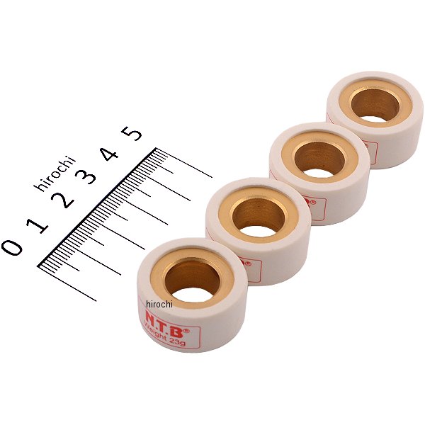 WS26-23 NTB ウエイトローラー スズキ系汎用 26φ×13 23.0g 1セット4個入り