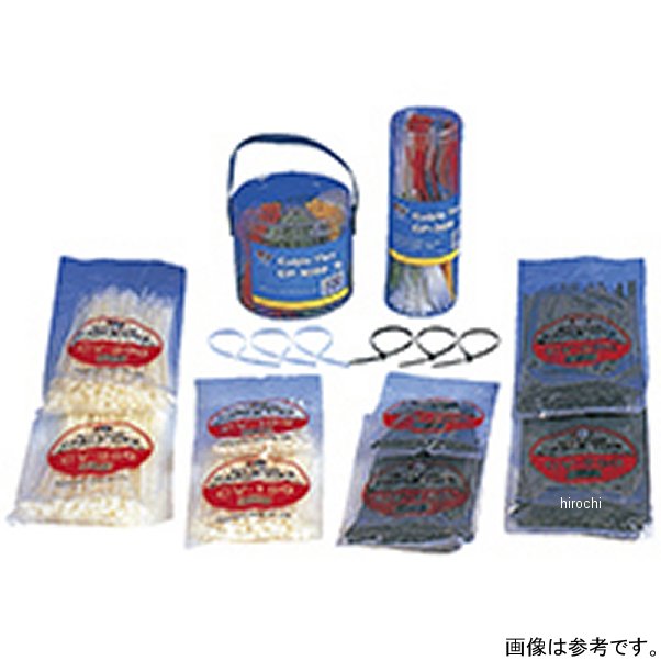 CV-368B NTB タイラップ 全長368mm 黒 100本入り