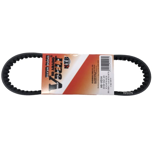 A6-V01H NTB ドライブベルト ダンク、タクト/タクトベーシック、ジョルノ 23100-GGZ-J01 互換品