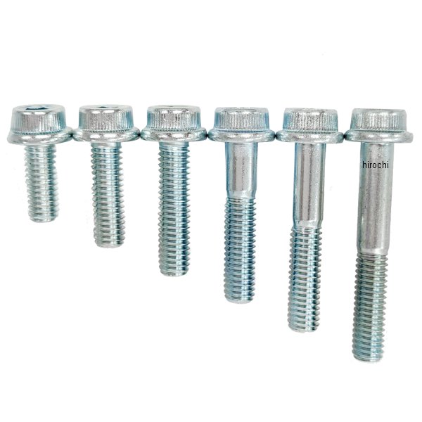 FSB08-050S NTB 六角穴付きフランジボルト (フランジソケット) M8-50 ピッチ1.25 半ネジ 六角穴6mm 5本入 ステンレス