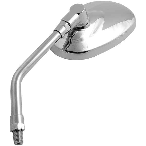 MR-203 NTB ミラー 楕円型 メッキ 10mm 左右共通