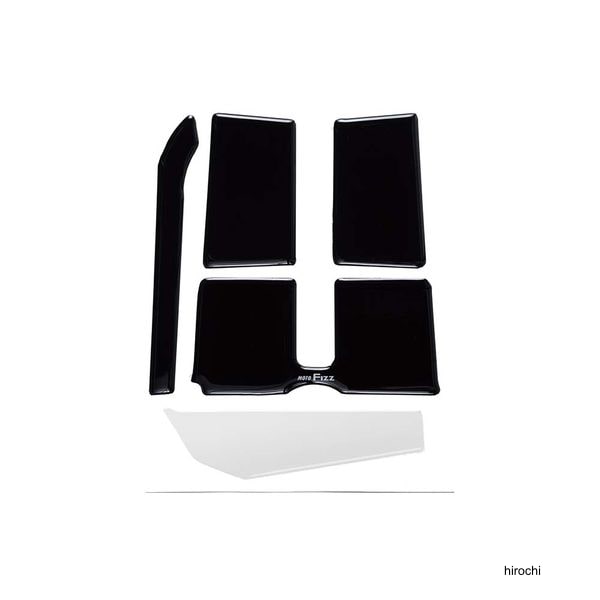 MF-4784 タナックス TANAX CT125 ハンターカブ用 レッグシールドパッド ブラック