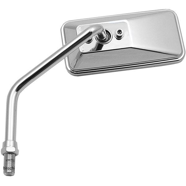 AC-101-10L タナックス TANAX カスタムスクエアーミラー 左用 メッキ/シルバー