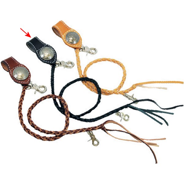 W-9R デグナー DEGNER レザーロープ 黒