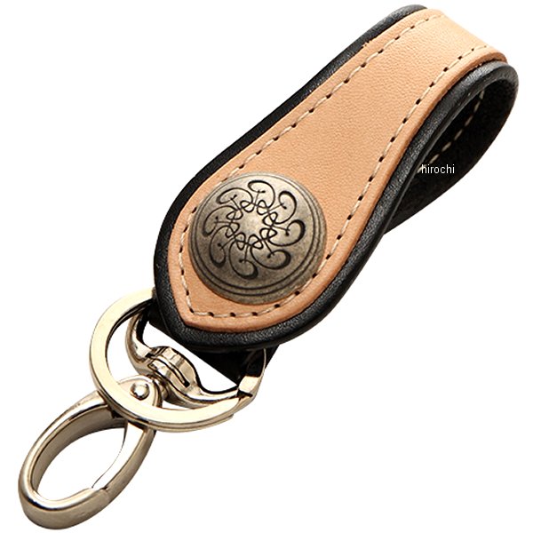 K-18 デグナー DEGNER キーホルダー タン/黒フチ