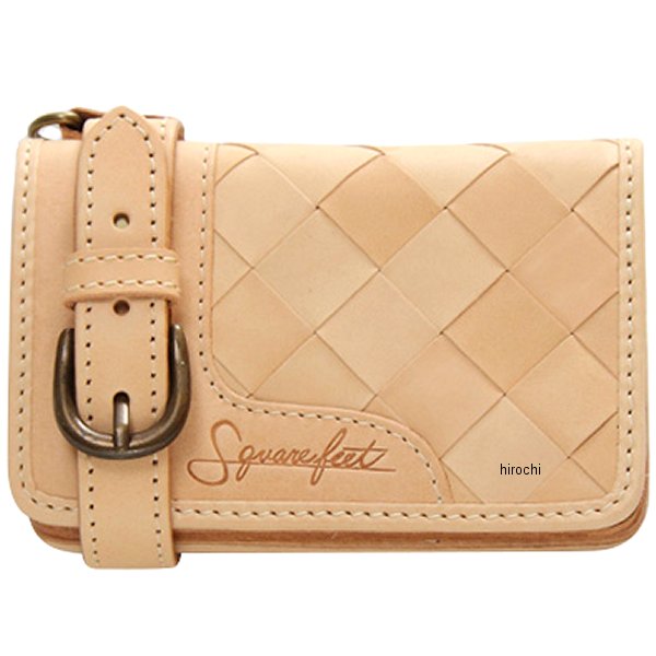 SFW-8 デグナー DEGNER バスケットミドルウォレット タン