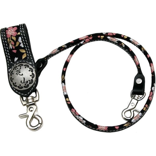 WR-2K デグナー DEGNER レザーロープ 黒 京桜