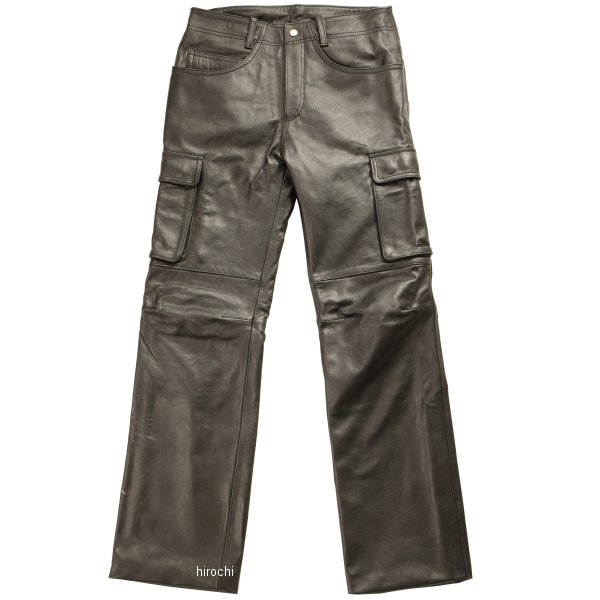 DP-17A デグナー DEGNER レザーカーゴパンツ 黒 Mサイズ