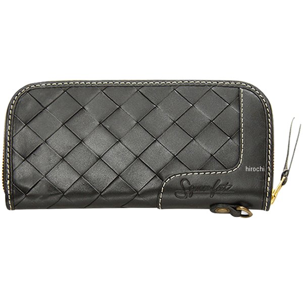 SFW-9 デグナー DEGNER バスケットジップウォレット 黒