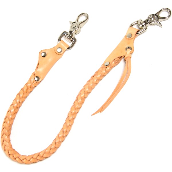 WR-8 デグナー DEGNER 8本編みウォレットロープ タン